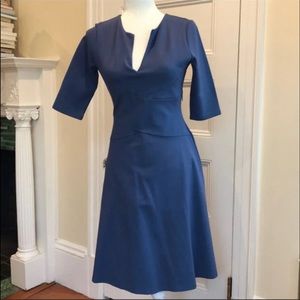 Betabrand Shapeline A+ Dress (Navy) Small